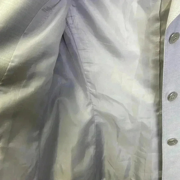 Evan Picone Light blue blazer size 6 work/career - Picture 4 of 10